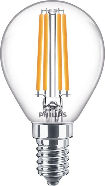 PHILIPS LED SFERA VETRO FILAM 60W E14 4000K