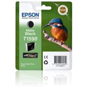 Epson T1598 - 17 ml - nero opaco - originale - blister - cartuccia d'inchiostro…