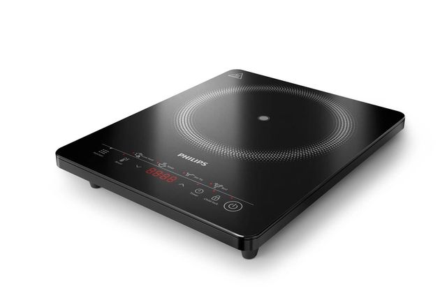 PHILIPS PIASTRA INDUZIONE HALOPLATE HD5830/90 4 PRESET 2000W 8 LIVELLI