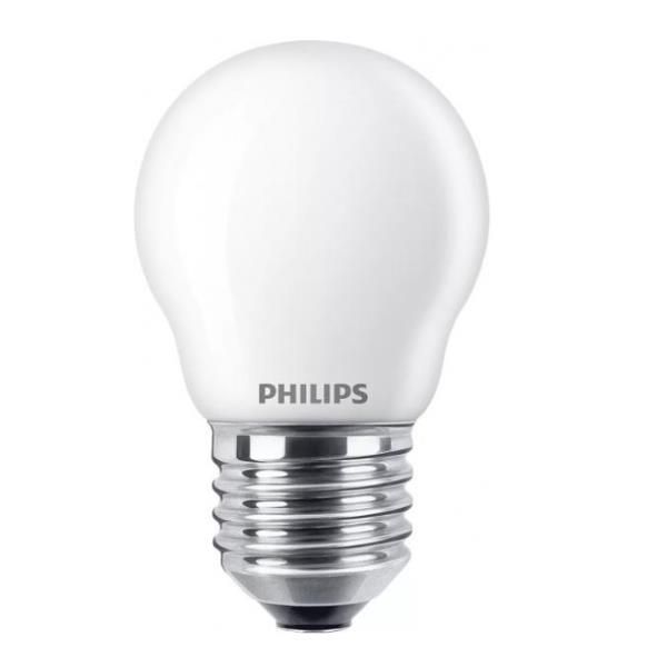 PHILIPS POS LED SFERA VETRO 40W E27 2700