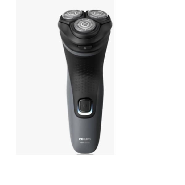 PHILIPS S1142 00 SERIE 1000 RASOIO ELETTRICO RICARICABILE 3 TESTINE SISTEMA DI …