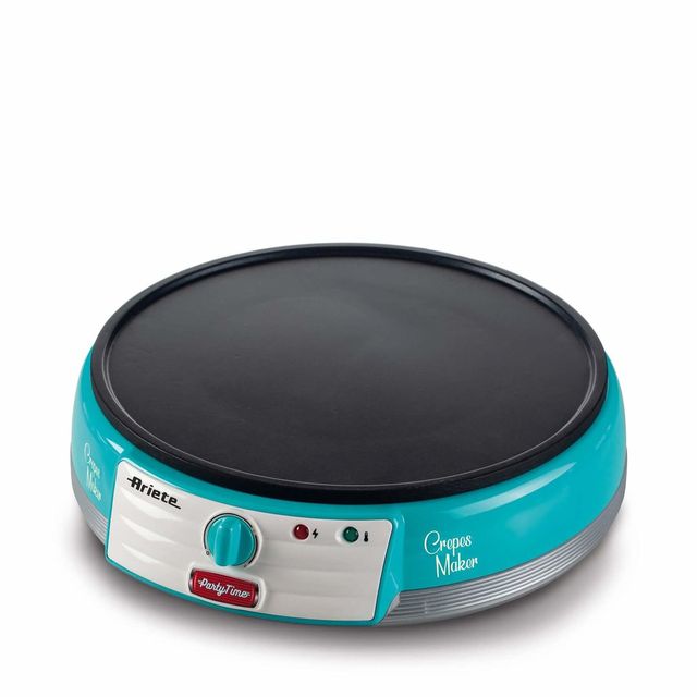 PIASTRA ELETTRICA PER CREPES MAKER PARTY TIME AZZURRO (0202)