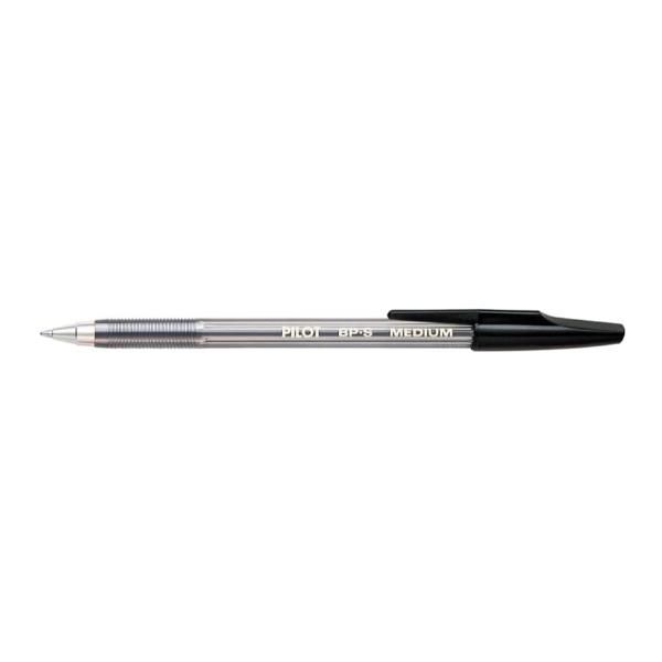 PILOT BP-S PENNA A SFERA NERO PUNTA CONICA 1mm CONF 12Pz.