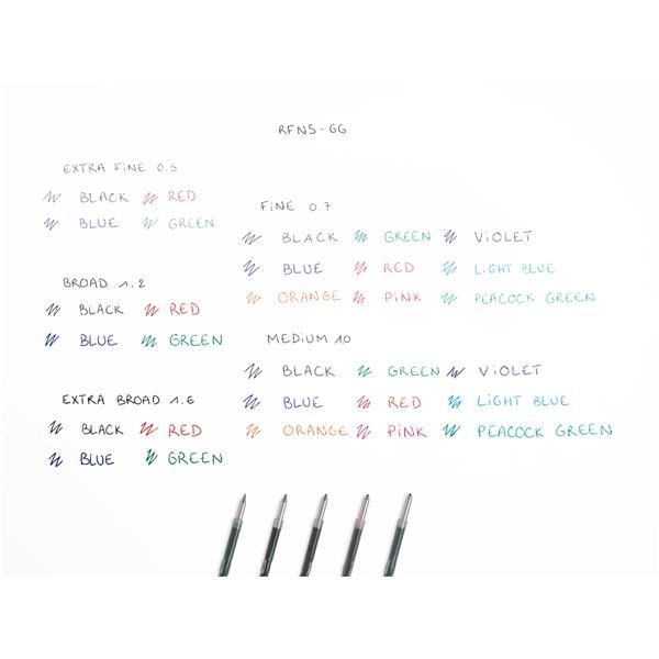 PILOT CF12 REFILL RFNS-GG-M VERDE