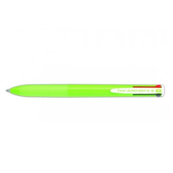 PILOT CF12 SUPER GRIP G 4 COL-VERD CHIAR