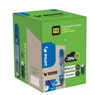 PILOT GREENPACK PENNARELLO RICARICABILE PER LAVAGNE VBOARD PUNTA TONDA 2.3/6 mm…