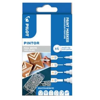 PILOT PINTOR MARCATORI PUNTE ASSORTITE BIANCO CONF 4 Pz.