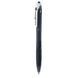 PILOT REXGRIP BEGREEN PENNA A SFERA INCHIOSTRO NERO PUNTA MEDIA FUSTO TRASPAREN…
