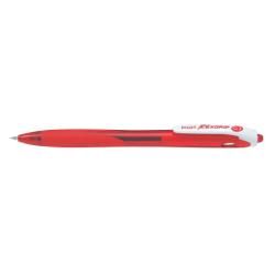 PILOT REXGRIP BEGREEN PENNA A SFERA INCHIOSTRO ROSSO PUNTA MEDIA FUSTO TRASPARE…