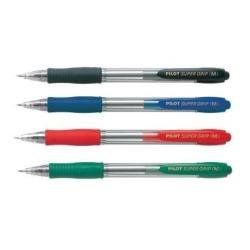 PILOT SUPER GRIP PENNA A SFERA A SCATTO BLU PUNTA CONICA 1mm CONF 12 Pz.
