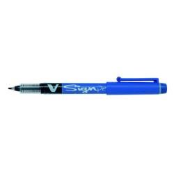 PILOT V SIGNPEN PENNA PUNTA IN FIBRA 2 mm COLORE BLU CONF. 12 Pz.