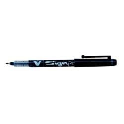 PILOT V SIGNPEN PENNA PUNTA IN FIBRA 2 mm COLORE NERO CONF. 12 Pz.