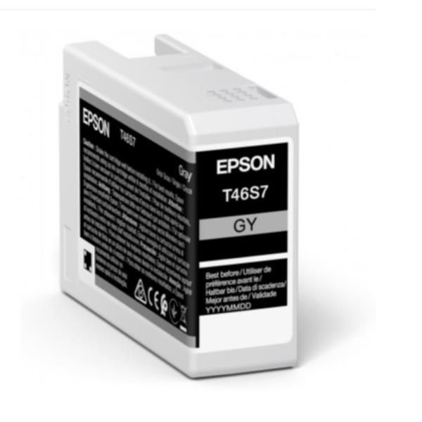 Epson T46S7 - 25 ml - grigio - originale - cartuccia d'inchiostro - per SureCol…