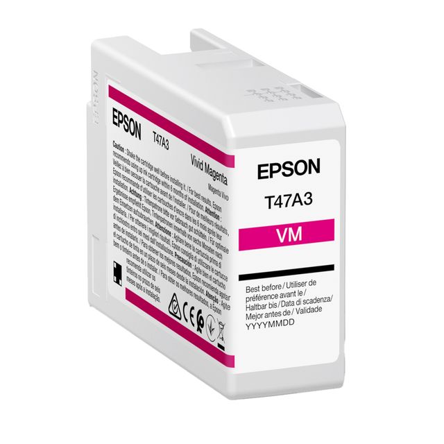 Epson T47A3 - 50 ml - magenta Vivid - originale - cartuccia d'inchiostro