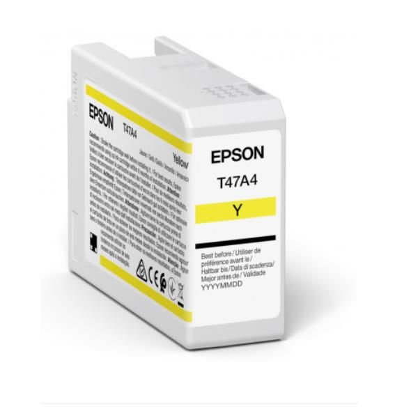 Epson T47A4 - 50 ml - giallo - originale - cartuccia d'inchiostro - per SureCol…