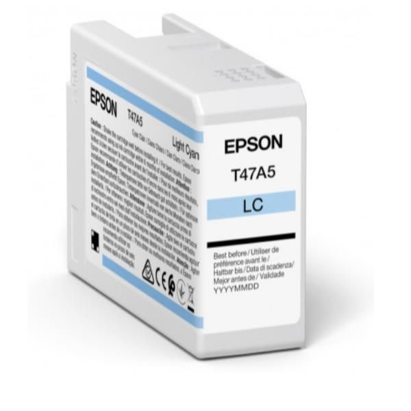 Epson T47A5 - 50 ml - cyan chiaro - originale - cartuccia d'inchiostro - per Su…