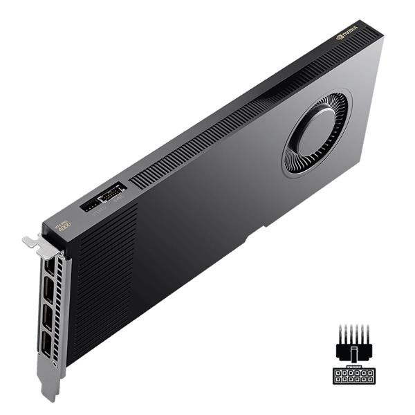 PNY NVIDIA QUADRO RTX PRO 4000 Blackwell 24GB GDDR7 PCIe 5.0 16x CONFEZIONE BULK