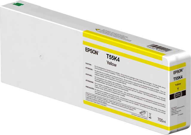 Epson T55K4 - 700 ml - giallo - originale - cartuccia d'inchiostro - per SureCo…