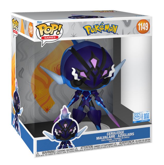 POP FUNKO JUMBO POKEMON S22 - VINYL FIGURE 1149 CERULEDGE 25CM