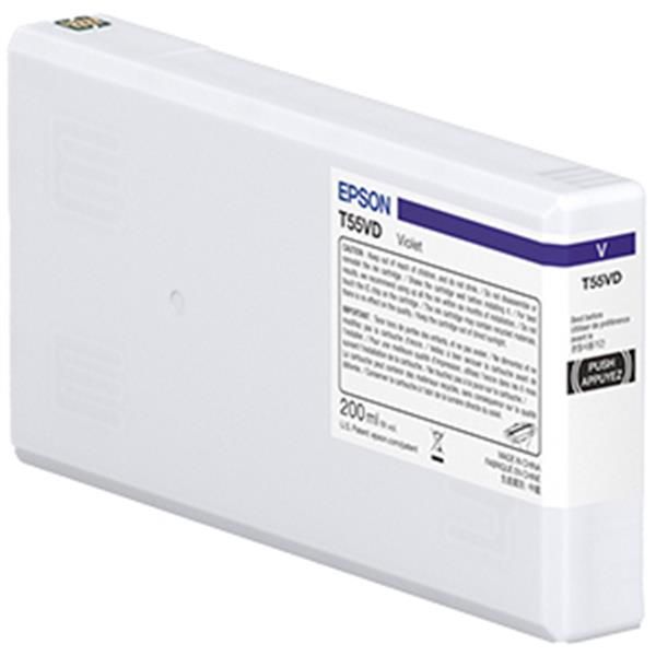 Epson T55WD - 200 ml - viola - originale - cartuccia d'inchiostro