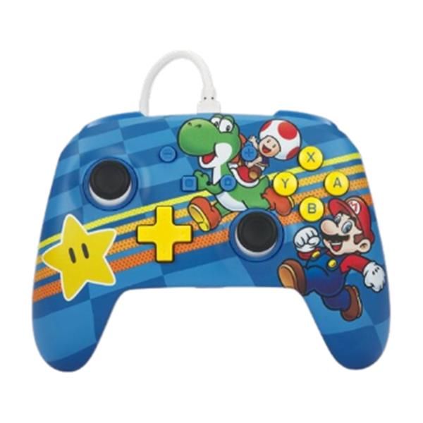 POWERA MUSHROOM KINGDOM NINTENDO SWITCH CONTROLLER CABLATO