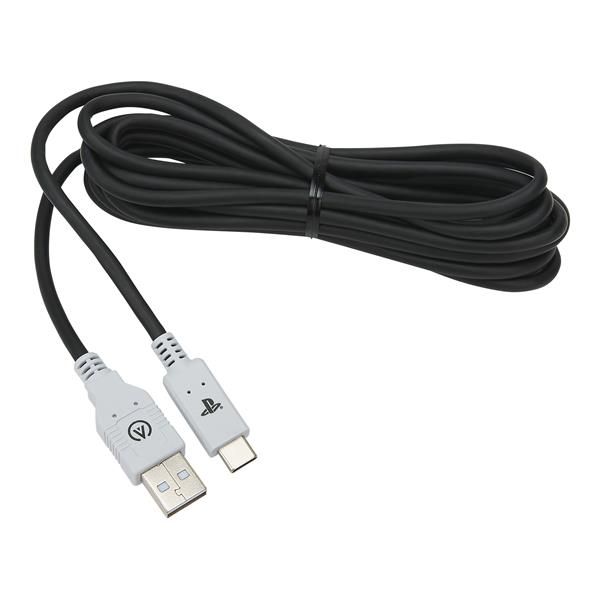 POWERA PS5 CAVO DI RICARICA CONTROLLER DUALSENSE DA USB A USB-C NERO