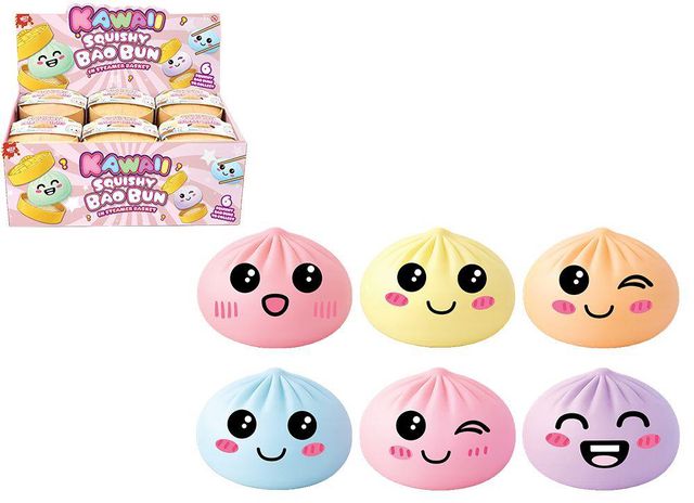PREORDINE KAWAII SQUISHY BAO BUN PASTELLO 6CM 06/07/2026