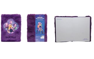 PREORDINE KPOP DEMON HUNTERS - NOTEBOOK PLUSH A5 A RIGHE* SETTEMBRE