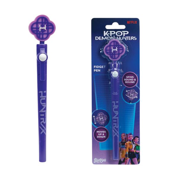 PREORDINE KPOP DEMON HUNTERS - PENNA CON TOPPER SAGOMATO * SETTEMBRE