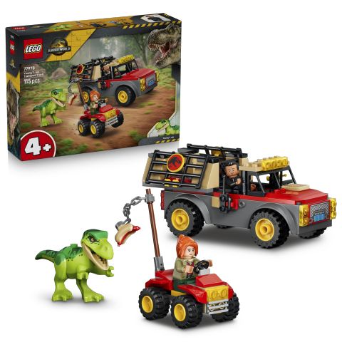 PREORDINE LEGO JURASSIC WORLD - Camion da trasporto Young T. rex 77978 *AGOSTO