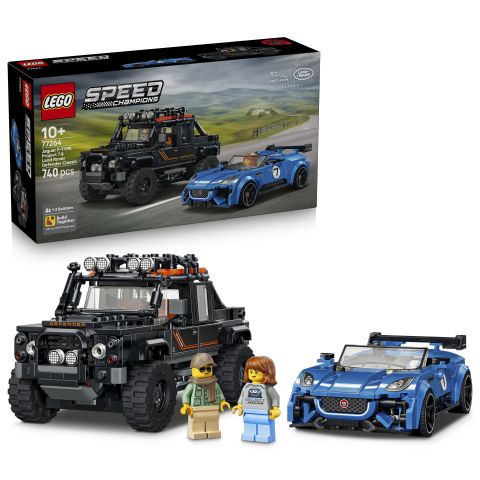 PREORDINE LEGO SPEED CHAMPIONS - Jaguar Project 7 & Land Rover Defender 77264 *…