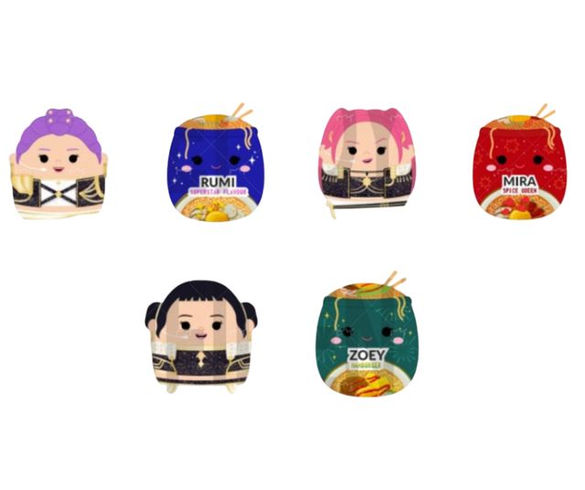 PREORDINE Rei Toys Squishmallows Personaggi KPOP Demon Hunter Reversibili 20 cm…