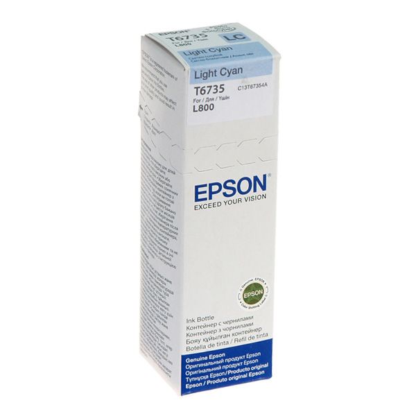 Epson T6735 - 70 ml - cyan chiaro - originale - ricarica inchiostro - per Epson…