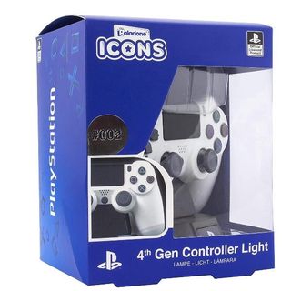 Paladone Icon Playstation DS4 Controller - Lampada decorativa - luce bianca