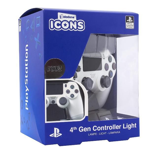 Paladone Icon Playstation DS4 Controller - Lampada decorativa - luce bianca