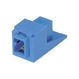 Panduit MINI-COM - Inserto modulare - blu - 1 porta