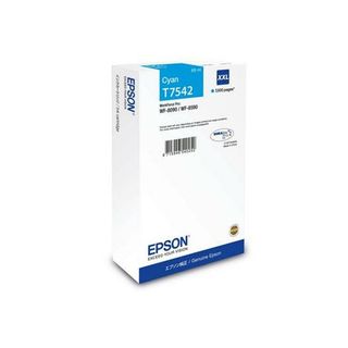 Epson T7542 - 69 ml - misura XXL - ciano - originale - cartuccia d'inchiostro
