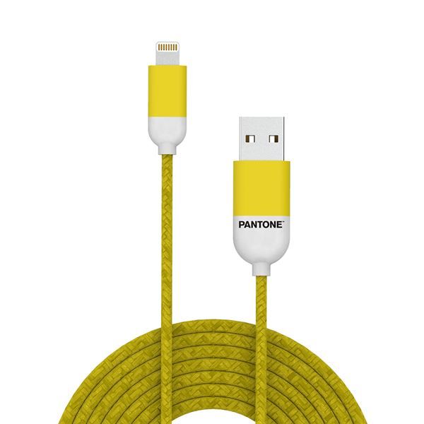 Pantone - Cavo Lightning - USB maschio a Lightning maschio - 1.5 m - giallo - p…