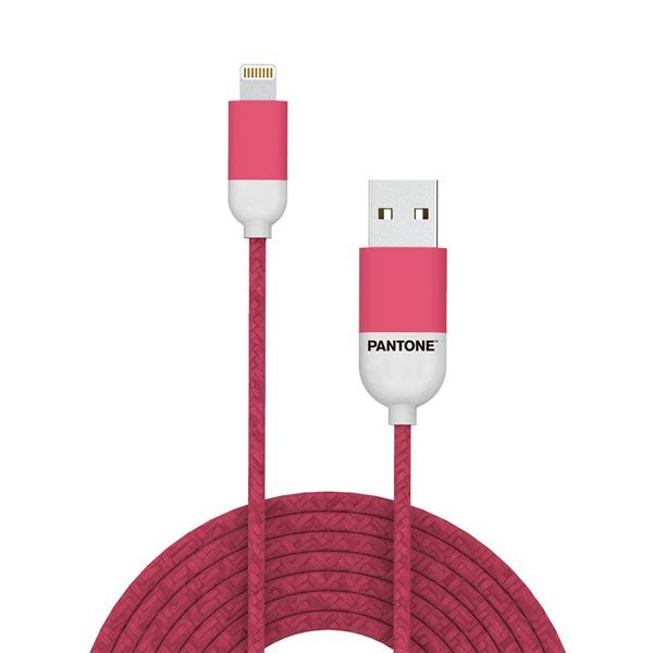 Pantone - Cavo Lightning - USB maschio a Lightning maschio - 1.5 m - rosa - per…