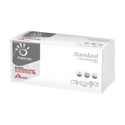 Papernet - Asciugamani - pura cellulosa - 152 fogli - piega a C - bianco