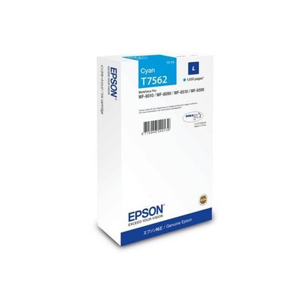 Epson T7562 - 14 ml - taglia L - ciano - originale - cartuccia d'inchiostro