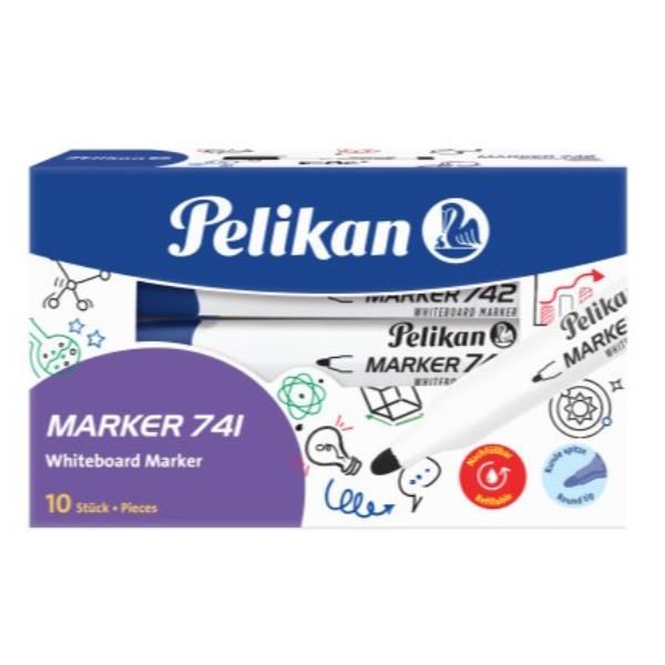 Pelikan MARKER 741 PER LAVAGNA BIANCA-BLU