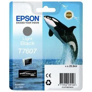 Epson T7607 - 26 ml - nero chiaro - originale - blister - cartuccia d'inchiostr…