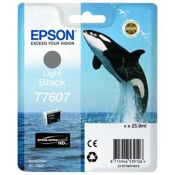 Epson T7607 - 26 ml - nero chiaro - originale - blister - cartuccia d'inchiostr…