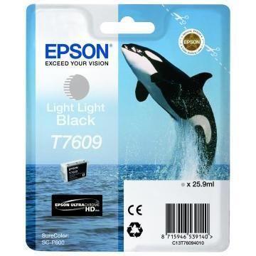 Epson T7609 - 26 ml - nero molto lucido - originale - blister - cartuccia d'inc…