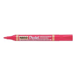 Pentel - Marcatore - permanente - rosso - inchiostro a base alcolica - 2 mm