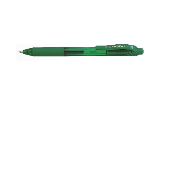 Pentel EnerGel X - Penna a sfera - verde - inchiostro gel - 0.7 mm - medio - re…