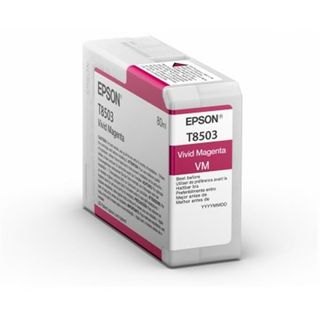 Epson T8503 - 80 ml - magenta Vivid - originale - cartuccia d'inchiostro - per …