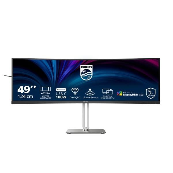 Philips 5000 series 49B2U5900C/00, 124 cm (48.8?), 5120 x 1440 Pixel, Dual QHD,…