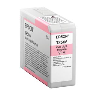 Epson T8506 - 80 ml - magenta chiaro Vivid - originale - cartuccia d'inchiostro…